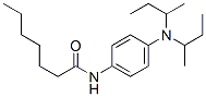 N-[4-[Bis(1-methylpropyl)amino]phenyl]heptanamide CAS#: 72453-56-6