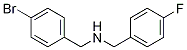 N-(4-BroMobenzyl)-4-fluorobenzylaMine, 97% CAS#: 758682-96-1