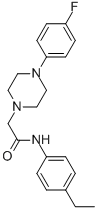 N-(4-ETHYLPHENYL)-2-[4-(4-FLUOROPHENYL)PIPERAZINO]ACETAMIDE CAS#: 763125-61-7