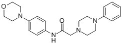 N-(4-MORPHOLINOPHENYL)-2-(4-PHENYLPIPERAZINO)ACETAMIDE CAS#: 763125-30-0