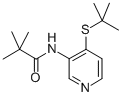 N-(4-TERT-BUTYLSULFANYL-PYRIDIN-3-YL)-2,2-DIMETHYL-PROPIONAMIDE CAS#: 766557-58-8