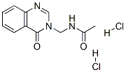 N-[(4-oxoquinazolin-3-yl)methyl]acetamide dihydrochloride CAS#: 75159-37-4