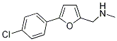 N-{[5-(4-chlorophenyl)-2-furyl]methyl}-N-methylamine CAS#: 75229-22-0