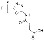 N-(5-TRIFLUOROMETHYL-[1,3,4]THIADIAZOL-2-YL)-SUCCINAMIC ACID CAS#: 797806-64-5