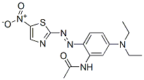N-[5-(diethylamino)-2-[(5-nitro-2-thiazolyl)azo]phenyl]acetamide CAS#: 73264-50-3