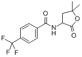 N-(5,5-Dimethyl-2-oxotetrahydro-3-furyl)-alpha,alpha,alpha-trifluoro-p -toluamide CAS#: 77694-32-7