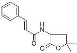 N-(5,5-Dimethyl-2-oxotetrahydro-3-furyl)cinnamamide CAS#: 77694-24-7