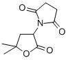 N-(5,5-Dimethyl-2-oxotetrahydro-3-furyl)succinimide CAS#: 77694-43-0