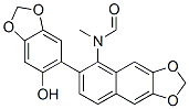 N-[6-(6-Hydroxy-1,3-benzodioxol-5-yl)naphtho[2,3-d]-1,3-dioxol-5-yl]-N-methylformamide CAS#: 72459-16-6