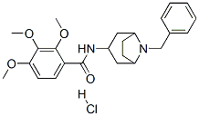 N-(8-benzyl-8-azabicyclo[3.2.1]oct-3-yl)-2,3,4-trimethoxy-benzamide hy drochloride CAS#: 76352-12-0