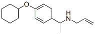 N-Allyl-1-[p-(cyclohexyloxy)phenyl]ethanamine CAS#: 73927-58-9
