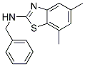 N-BENZYL-5,7-DIMETHYL-1,3-BENZOTHIAZOL-2-AMINE CAS#: 736152-34-4