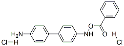 N-(Benzoyloxy)(1,1'-biphenyl)-4,4'-diamine dihydrochloride- CAS#: 74895-30-0