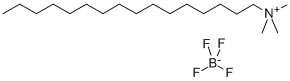 N-HEXADECYLTRIMETHYLAMMONIUM TETRAFLUOROBORATE CAS#: 73257-08-6