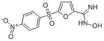 N-Hydroxy-5-((4-nitrophenyl)sulfonyl)-2-furancarboximidamide CAS#: 75745-74-3