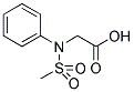 N-(METHYLSULFONYL)-N-PHENYLGLYCINE CAS#: 78581-20-1
