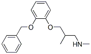 N-Methyl-3-[2-(benzyloxy)phenoxy]-2-methylpropan-1-amine CAS#: 79306-72-2