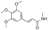 N-Methyl-3-(3,4,5-trimethoxyphenyl)propenamide CAS#: 73790-90-6