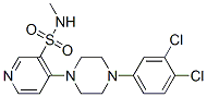 N-Methyl-4-[4-(3,4-dichlorophenyl)piperazin-1-yl]pyridine-3-sulfonamide CAS#: 76835-52-4