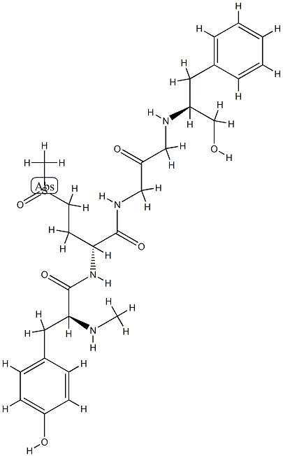 N-Methyl-L-Tyr-4-(methylsulfinyl)-D-Abu-Gly-methyl[(S)-1-(hydroxymethyl)-2-phenylethyl]-NH2 CAS#: 77702-19-3