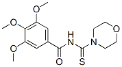 N-(Morpholinothioxomethyl)-3,4,5-trimethoxybenzamide CAS#: 74822-85-8