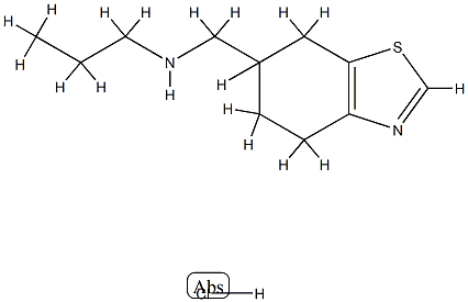 (N-Propylaminomethyl)-6 tetrahydro-4,5,6,7-benzo(d)thiazole chlorhydra te [French] CAS#: 77528-85-9