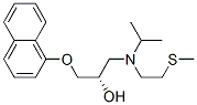 N-(S-methyl)mercaptoethylpropranolol CAS#: 75790-55-5