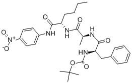 N-T-BOC-D-PHE-ALA-NLE P-NITROANILIDE CAS#: 75935-65-8