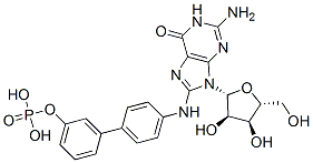 N-(guanosin-8-yl)-4-aminobiphenyl-5'-monophosphate CAS#: 78281-08-0