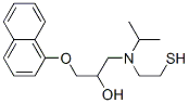 N-mercaptoethylpropranolol CAS#: 75790-56-6