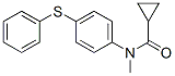 N-methyl-N-(4-phenylsulfanylphenyl)cyclopropanecarboxamide CAS#: 77711-73-0