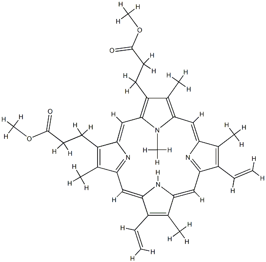 N-methylprotoporphyrin dimethyl ester CAS#: 75675-52-4