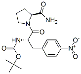 N-(tert-butoxycarbonyl)-4-nitro-3-phenyl-L-alanyl-L-prolinamide CAS#: 73385-89-4