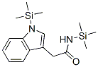 N,1-Bis(trimethylsilyl)-1H-indole-3-acetamide CAS#: 72101-39-4
