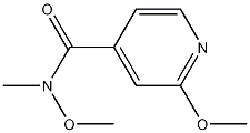 N,2-Dimethoxy-N-methylisonicotinamide CAS#: 764708-19-2