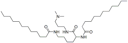 N,N'-[1-[[[3-(dimethylamino)propyl]amino]carbonyl]pentane-1,5-diyl]bis(dodecanamide) CAS#: 73067-75-1