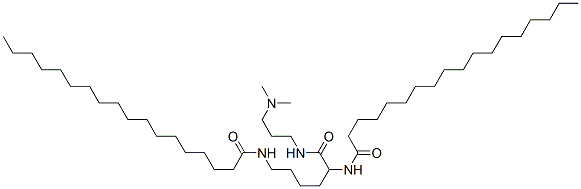N,N'-[1-[[[3-(dimethylamino)propyl]amino]carbonyl]pentane-1,5-diyl]distearamide CAS#: 73067-77-3