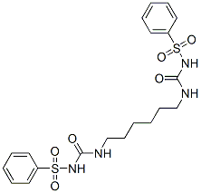 N,N'-[1,6-Hexanediylbis(iminocarbonyl)]bis(benzenesulfonamide) CAS#: 73953-85-2