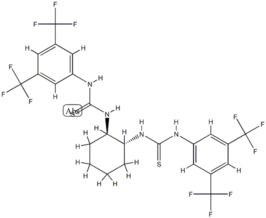 N,N'-(1R,2R)-1,2-cyclohexanediyl bis[N'-[3,5-bis(trifluoroMethyl)phenyl)] -Thiourea CAS#: 743458-79-9