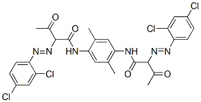 N,N'-(2,5-dimethyl-1,4-phenylene)bis[2-[(2,4-dichlorophenyl)azo]-3-oxobutyramide] CAS#: 74620-20-5