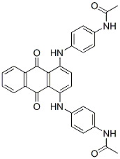 N,N'-[(9,10-dihydro-9,10-dioxo-1,4-anthracenediyl)bis(imino-4,1-phenylene)]bisacetamide CAS#: 75508-31-5