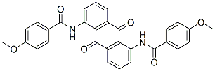 N,N'-(9,10-dihydro-9,10-dioxoanthracene-1,5-diyl)bis[4-methoxybenzamide] CAS#: 75311-81-8