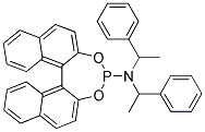 (+)-N,N-BIS[(1R)-1-PHENYLETHYL]-DINAPHTHO[2,1-D:1',2'-F][1,3,2]DIOXAPHOSPHEPIN-4-AMINE, (11BR) CAS#: 712352-08-4