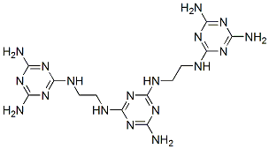 N,N'-bis[2-[(4,6-diamino-1,3,5-triazin-2-yl)amino]ethyl]-1,3,5-triazine-2,4,6-triamine CAS#: 78326-97-3