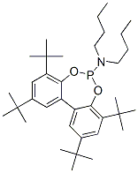 N,N-dibutyl-2,4,8,10-tetra-tert-butyldibenzo[d,f][1,3,2]dioxaphosphepin-6-amine CAS#: 73348-53-5