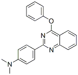 N,N-dimethyl-4-(4-phenoxyquinazolin-2-yl)aniline CAS#: 79916-51-1