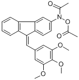 N,O-Diacetyl-N-(9-(3,4,5-trimethoxybenzylidene)fluoren-3-yl)hydroxylam ine CAS#: 74279-52-0