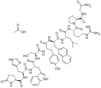 Nafarelin acetate CAS#: 76932-60-0