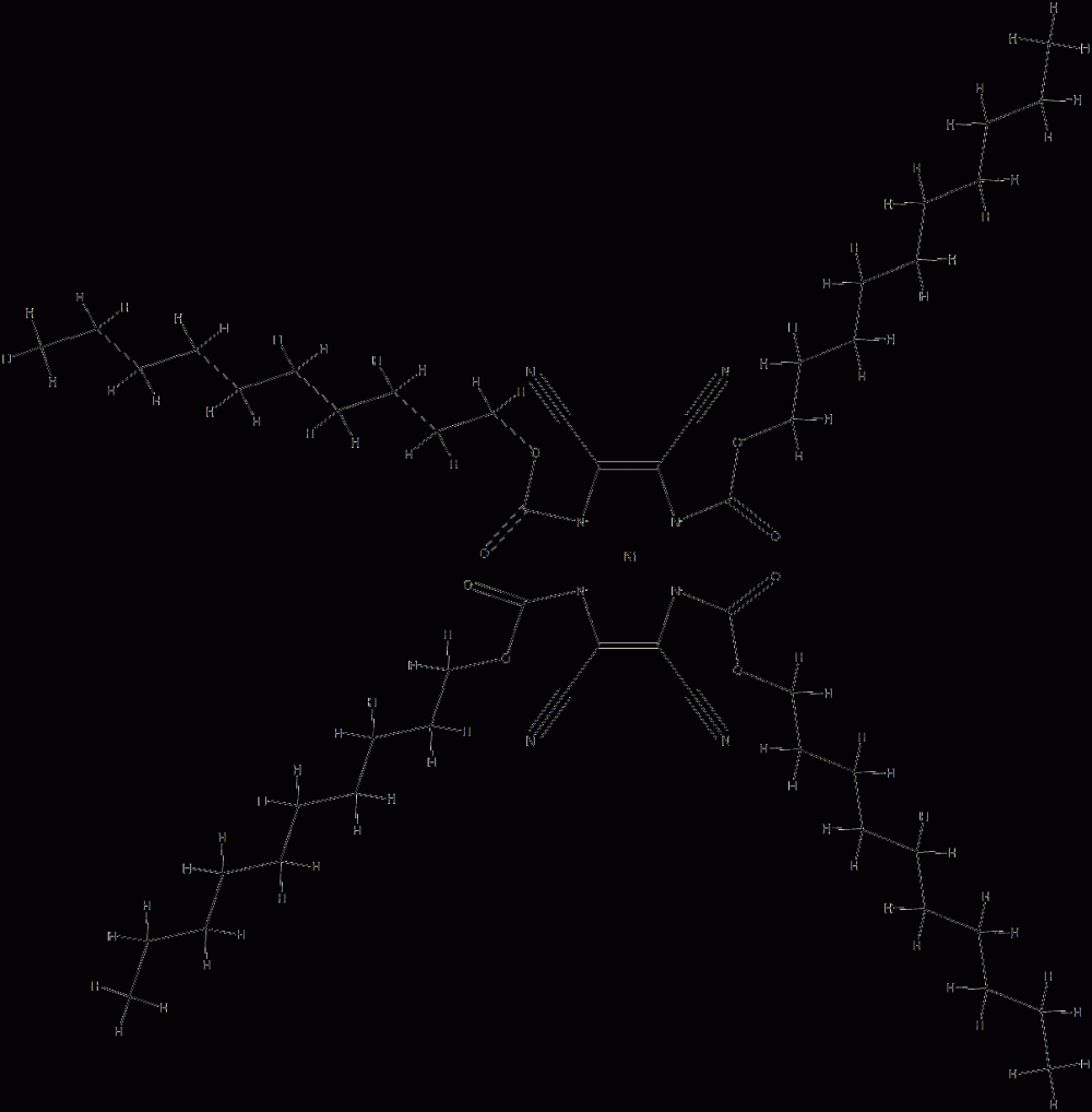 Nickel, bis[[didecyl (1,2-dicyano-1,2-ethenediyl)bis[carbamato]](2-)]- CAS#: 77245-35-3