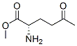 Norleucine,  5-oxo-,  methyl  ester CAS#: 75974-98-0